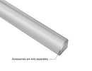  YD 1002 Silver Aluminum Channel with Clear Diffuser offers bright, defined light distribution and a refined curved design. Crafted from durable anodized aluminum for efficient heat dissipation, it’s perfect for clean and precise LED lighting projects.
