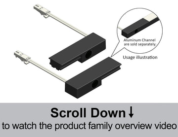 Right/Left Door Control Sensor Integrated Controller for automatic LED cabinet lighting control