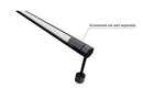 SOFTRAY GLJ E621101 black round aluminum LED channel with milky diffuser, wall-mounted indirect LED wall light system
