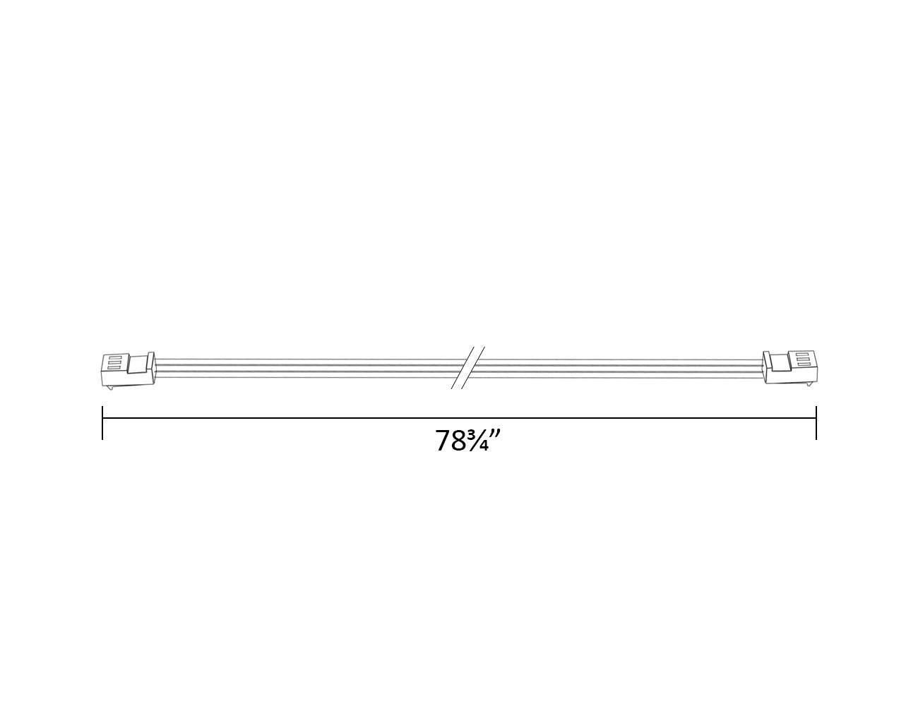 Undercabinet Light - Signal Linking Wire 6.6ft-White