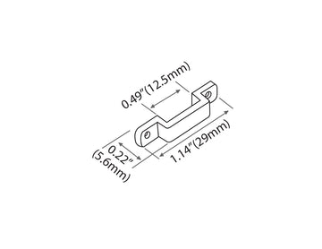 LED Strip Light - Sauna Light COB Silicone Clip - 0