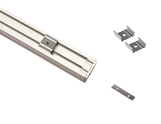 LED Wall Washer Strip Light - Silver Aluminum Channel ES 2321