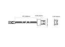 Solder-free Connect Wire & End Cap Kit for Under Cabinet Light 31138-4