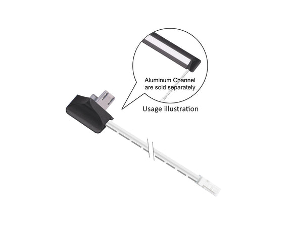 Solder-free Connect Wire & End Cap Kit for Under Cabinet Light 31137