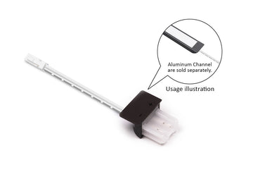 Solder-free Connect Wire & End Cap Kit for Under Cabinet Light 31138