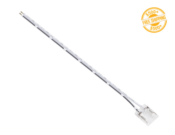 Strip to Power Connector for Single Color LED Strip Light 10mm STAF-S2P - 1