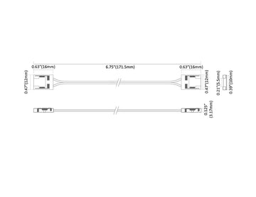 Strip to Strip Jumper for Single Color LED Strip Light STAF-S2S-J - 0