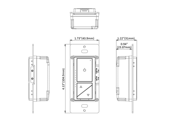 Triac Smart Dimmer Switch