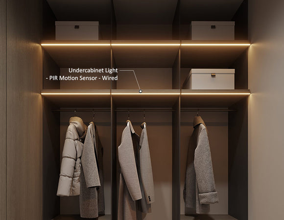 LED light turns off automatically 45 seconds after no motion is detected.