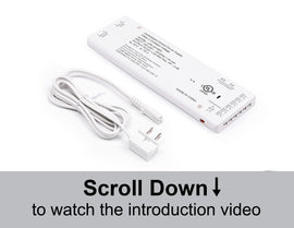 LDR Series LED Power Supply – Compact constant voltage driver for undercabinet lighting systems.