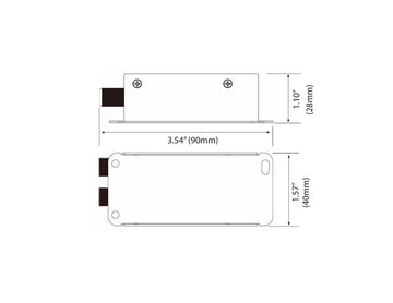 ALC - GLSV1-B Single Color Knob Dimmer & Receiver - 0