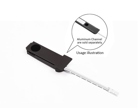 Undercabinet Light - Solder-free Connect Wire & End Cap Kit for 31138 (with hand wave sensor dimmer)