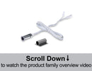 Wired Independent Control - Door Control Sensor with concealed magnetic door detection, designed for automatic cabinet lighting control in kitchens, wardrobes, display cabinets, and architectural millwork applications.