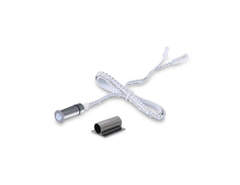 Wired Independent Control - PIR Sensor Switch with recessed motion sensor and mounting clip, designed for automatic lighting control in cabinets, wardrobes, shelving, and architectural millwork applications.