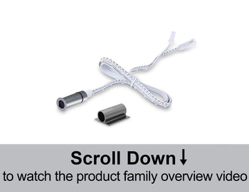 Wired Independent Control Wave Sensor Dimmer for touch-free LED cabinet lighting control