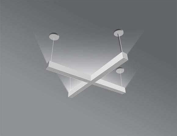 LED Linear Light - L8070 - Up Light -X Shape