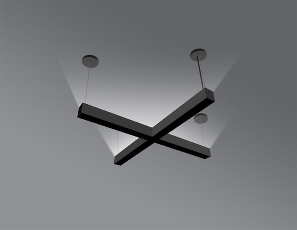 LED Linear Light - L8070 - Up Light -X Shape