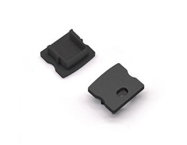Aluminum Channel SLIM SQUARE Accessories - YD 1202 End Caps (pair) - 0
