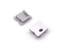 Aluminum Channel SLIM SQUARE Accessories - YD 1202 End Caps (pair)-1