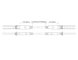 120V LED Strip Light Accessories - Strip Light Jumper - 0