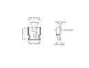 Aluminum Channel Accessories - GLBL507C-GLBL550B End Caps - Grey (pair)-2