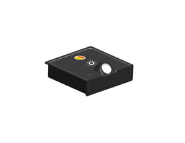 LED Double CCT wireless emitter with PIR sensor switch and touch dimmer for smart LED lighting control and CCT adjustable LED strip light systems.