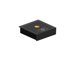 LED Double CCT wireless emitter remote control switch and dimmer for architectural LED lighting systems and CCT adjustable LED strip lights.