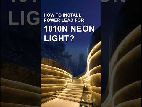 LED 1010N Neon Light - Top Bend - Single Color - Wet Location - 3500K - 24V-3