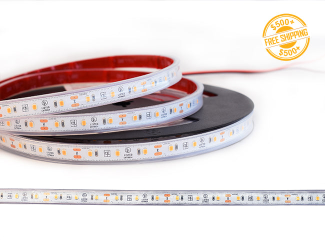 A roll of LED strip light single color white FOR MEAT series 12V 4.4W/ft