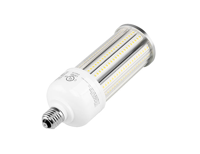 Side view of LED Corn Bulb 36W 6000K with E26 medium base