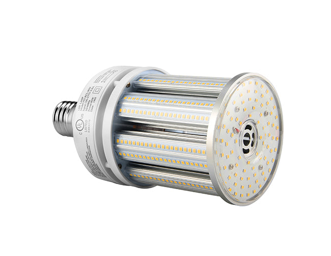 Side view of LED Corn Bulb 80W 6000K with E39 mogul base