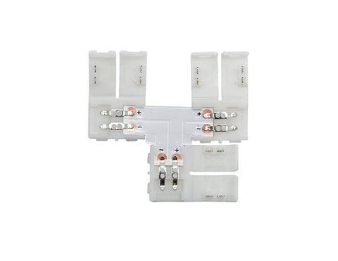 Clearance product Strip to Strip T Shape Connector for Single Color LED Strip Light 10mm-VL