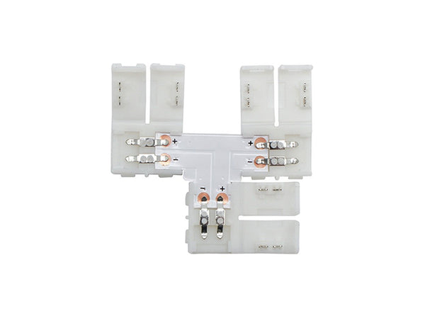 Clearance Strip to Strip T Shape Connector for Single Color LED Strip Light 8mm-VL - 1