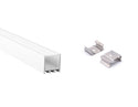 A2525 LINEAR - A 2525 Aluminum Channel + Milky Diffuser - 94” - 8