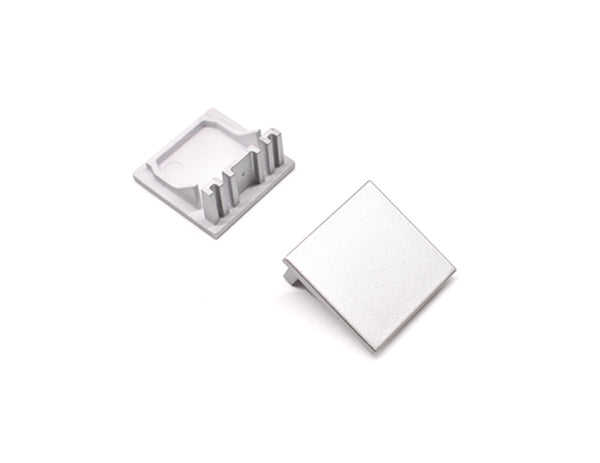 Aluminum Channel A2525 LINEAR Accessories - A 2525 End Caps (pair) - 1