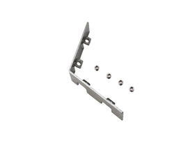 Top view of an AL 120° Corner Connector with screws.