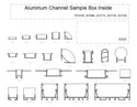 LED Strip Light Aluminum Channel and Strip Light Sample Box - 2