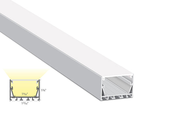 5035 LINEAR - ES 5035 Aluminum Channel + Milky Diffuser - 94“ - 1