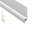 WALL WASHER - GL 085 Aluminum Channel + Milky Diffuser - 94" - 1