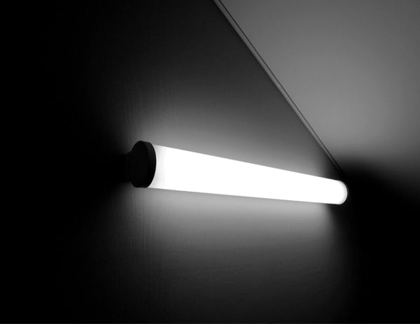 ROUND SURFACE - A 2033 Aluminum Channel + Milky Diffuser - 94“ - 6