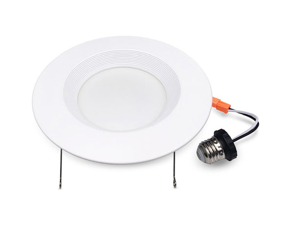 LED Recessed Can Light Dimmable Baffled Retrofit Downlight - 12W - 6inches - CCT - 7
