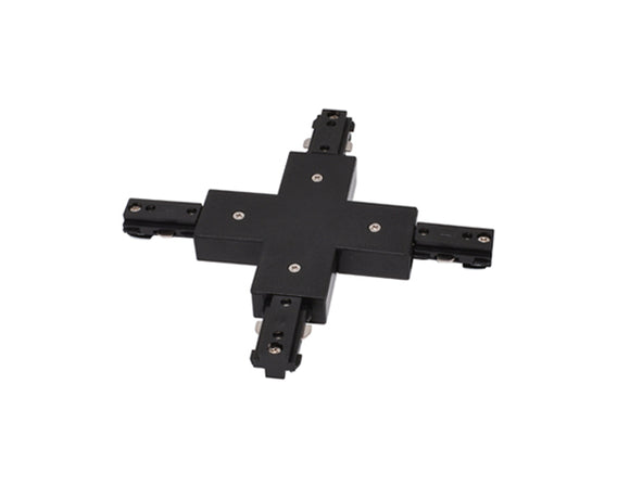 Black color Single Circuit Track System - H Type - + Connector.