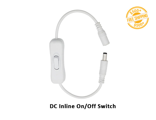 DC Inline On/Off Switch | GL LED US LIGHTING