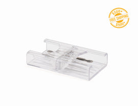 LED Wall Washer Strip Light Accessories splice connector. A label of free shipping for orders over $500 is shown as well.