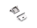 Aluminum Channel SLIM RECESS Accessories - ES 2315 End Caps (pair) - 1
