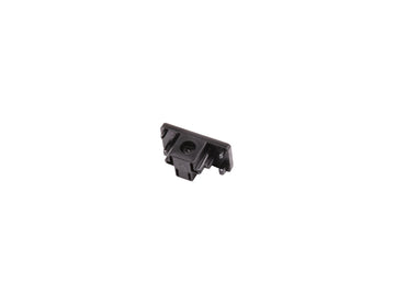Black color Single Circuit Track System - H Type - End Cap.