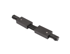 Black color Single Circuit Track System - H Type - Flexible Connector.