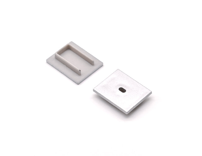 LED Aluminum Channel FLOOR RECESS Accessories - GL 034 End Caps