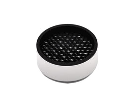 Front view of LED Track Light Accessories - Honeycomb in white color.