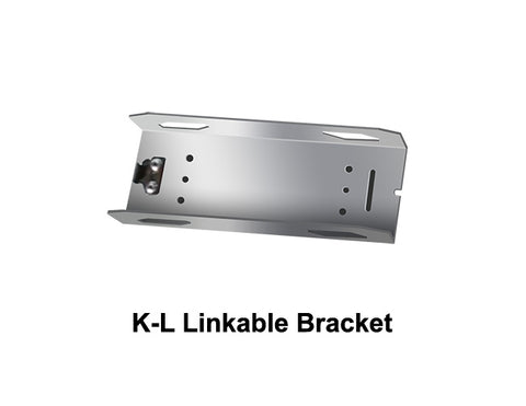 GL LED up and down continuous run L8070 linear light fixture accessory - K-K linkable bracket